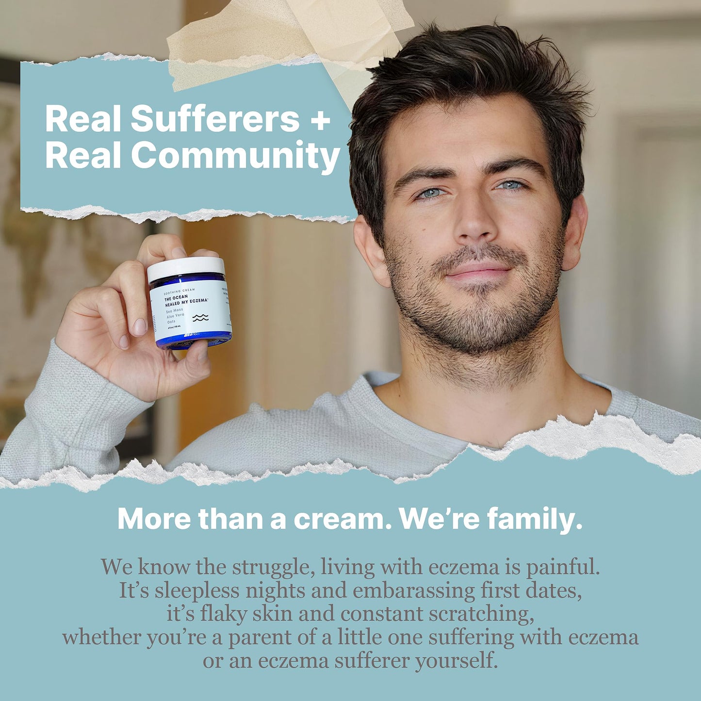 The Ocean Healed My Eczema Natural & Soothing Eczema Cream